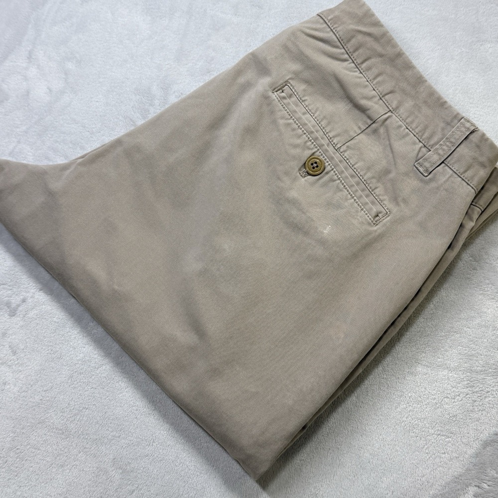 Bonobos Straight Fit Chino Pants 34x30 Khaki Stretch‎ Cotton